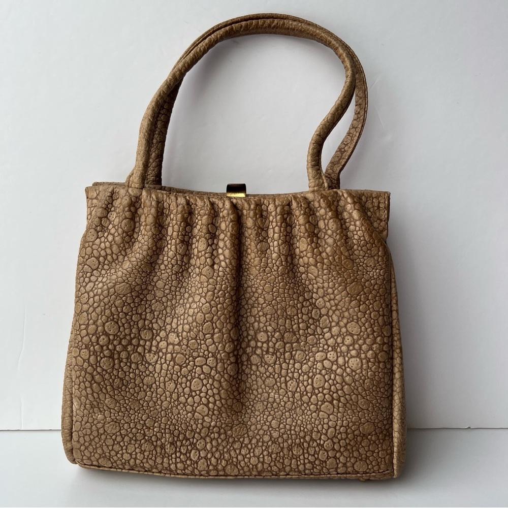 1950’s Alligator/Crocodile Leather Handbag - Picture 2 of 8